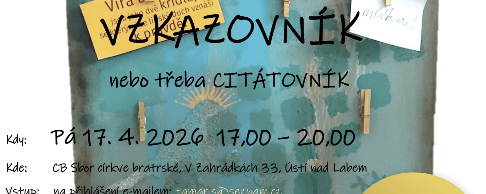 Vzkazovník s Tami