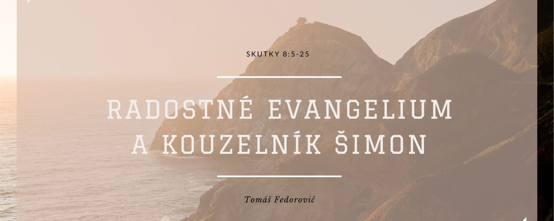 Radostné evangelium a kouzelník Šimon