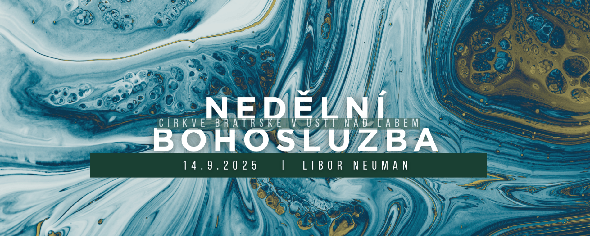 Nedělní bohoslužba 14.9.2025