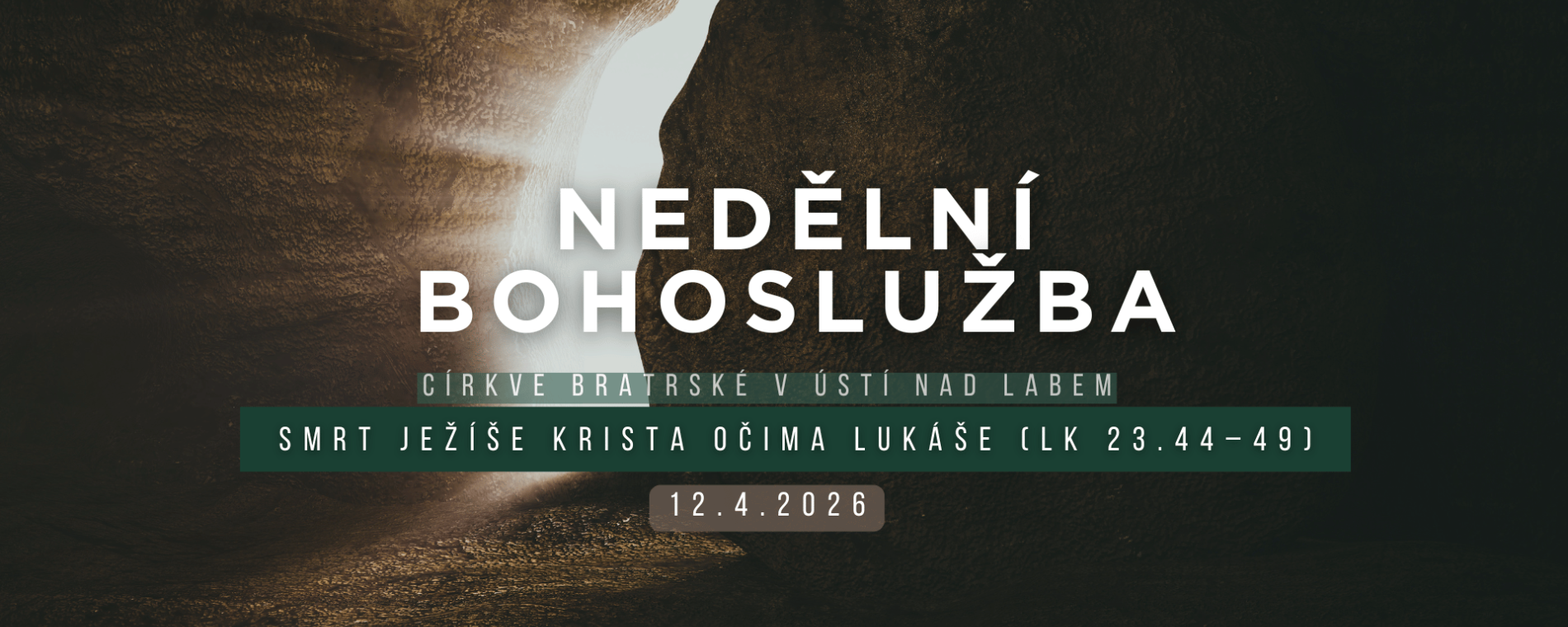 Smrt Ježíše Krista očima Lukáše