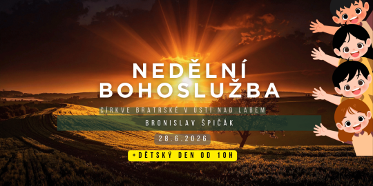 Nedělní bohoslužba 28.6.2026