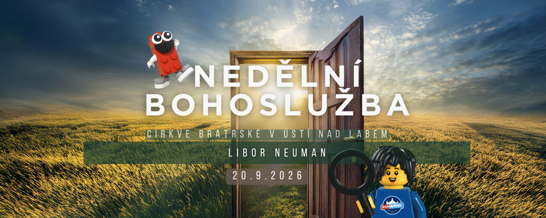 Nedělní bohoslužba 20.9.2026