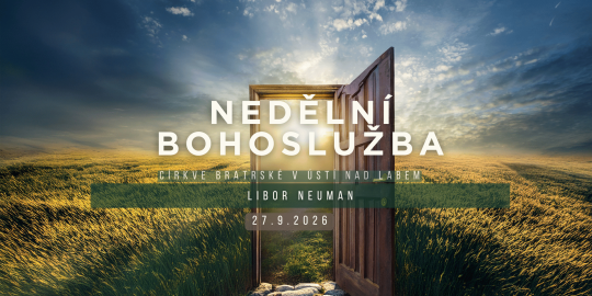 Nedělní bohoslužba 27.9.2026